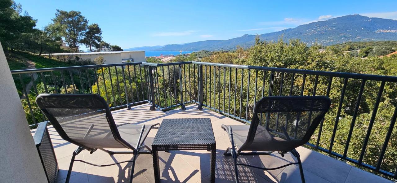 T3 Le Myrte Vue Mer & Montagne Idealement Situe Propriano  Exterior photo