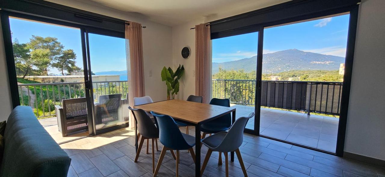 T3 Le Myrte Vue Mer & Montagne Idealement Situe Propriano  Exterior photo
